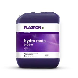 Plagron Hydro Roots 5L, root booster for hydroponic systems, improving nutrient absorption.