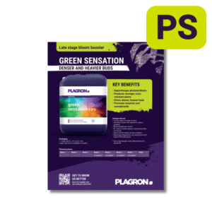 Green Sensation Sales Sheet<br><span>PS Item</span>